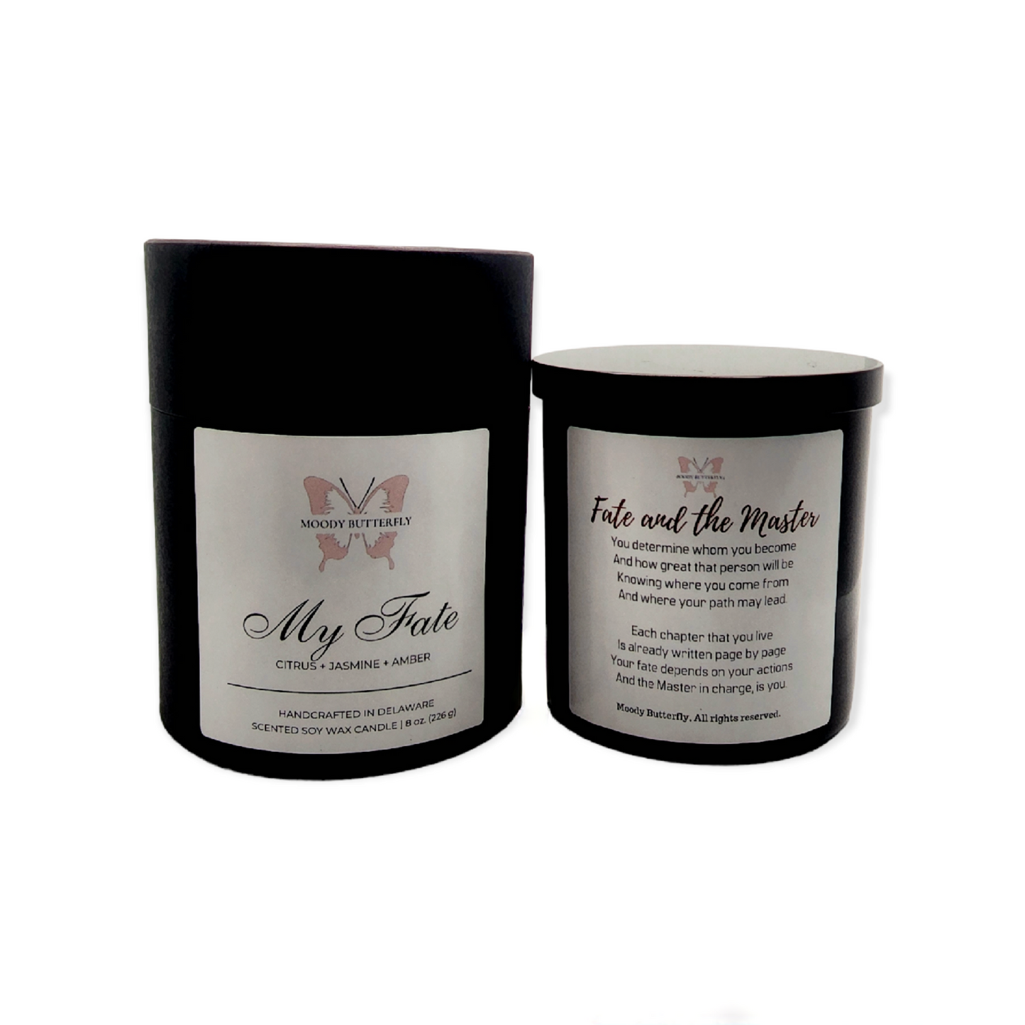 My Fate, Empowerment Candle (Verses and Scents Collection)