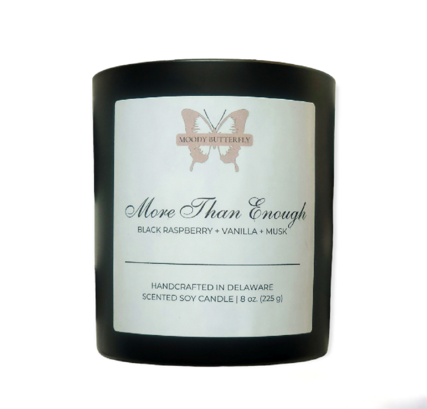 'More Than Enough' Scented Soy Candle (Self-Love) | Verses and Scents Self Acceptance Collection | Empowerment