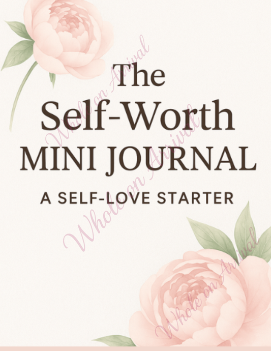 Self-Worth Mini Journal for Women | 40-Page Digital Healing Workbook | Self-Love Printable | Emotional Wellness Journal PDF