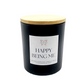 Happy Being Me, 8oz Scented Soy Wax Candle | Empowerment
