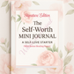 Self-Worth Signature Journal | Whole On Arrival™ Guided Reflection & Healing Journal