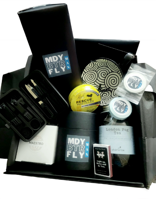 Moody Butterfly Man: Gentlemen's Luxe Retreat Kit