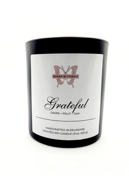 Grateful Scented Soy Candle (Self-Love) | Verses and Scents Self Acceptance | Empowerment