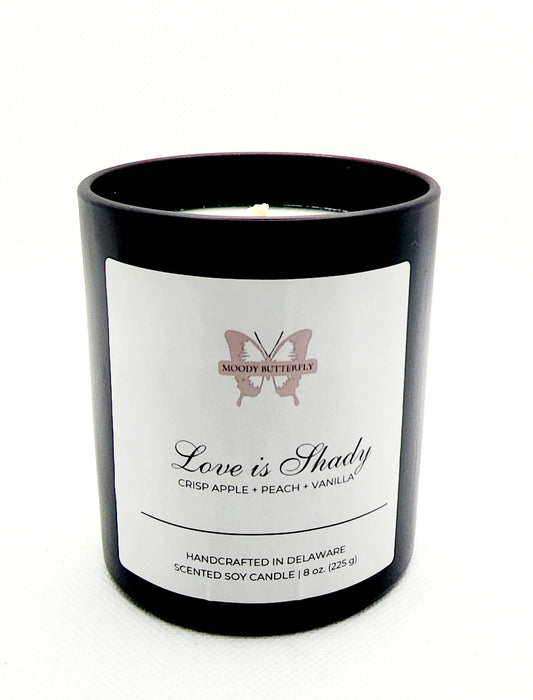 Love is Shady Scented Soy Candle